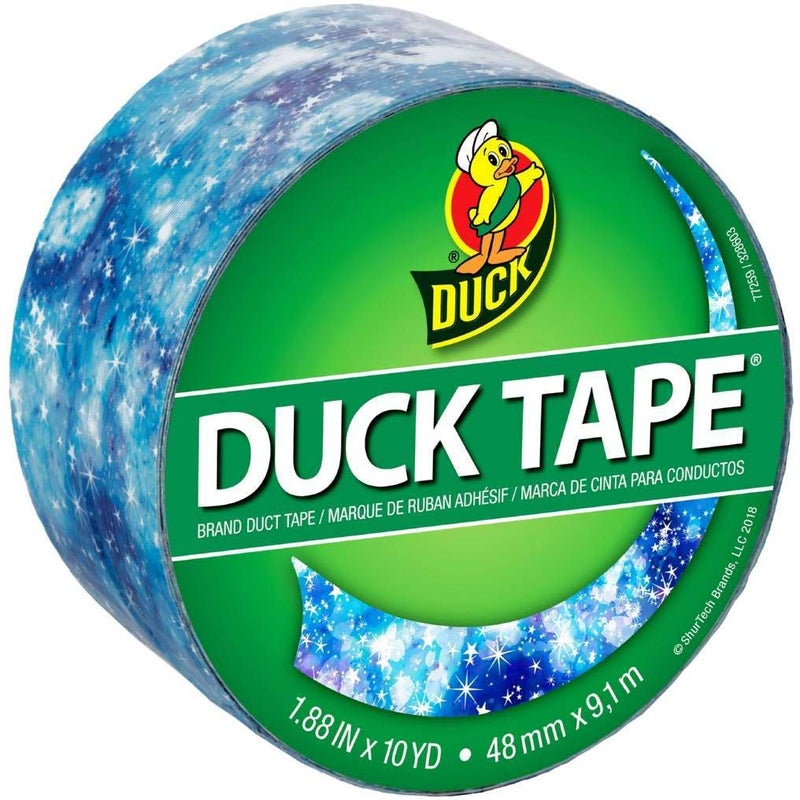 ShurTech Starry Galaxy Duck Tape 1.88""X10yd - Image 1